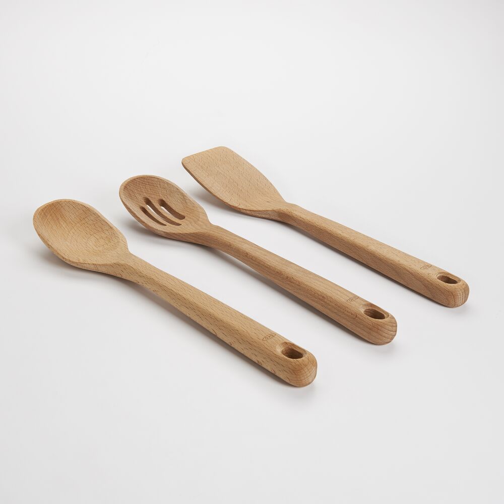 3 Piece Wooden Utensil Set F5