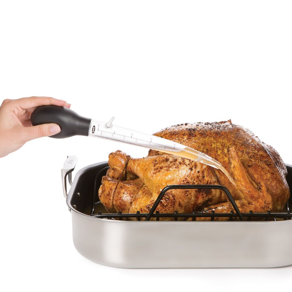 Angled Baster With Cleaning Brush U0