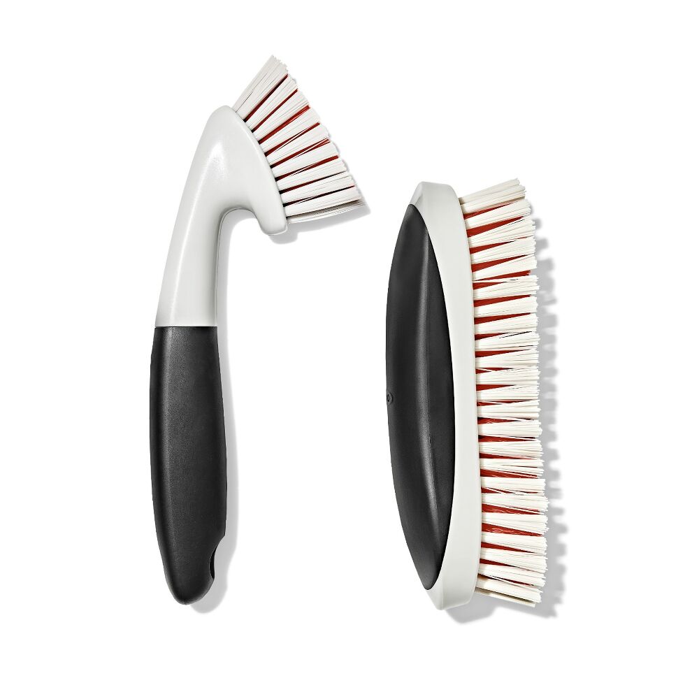 Grout Brush & Heavy Duty Scrub Brush Combo Set M6