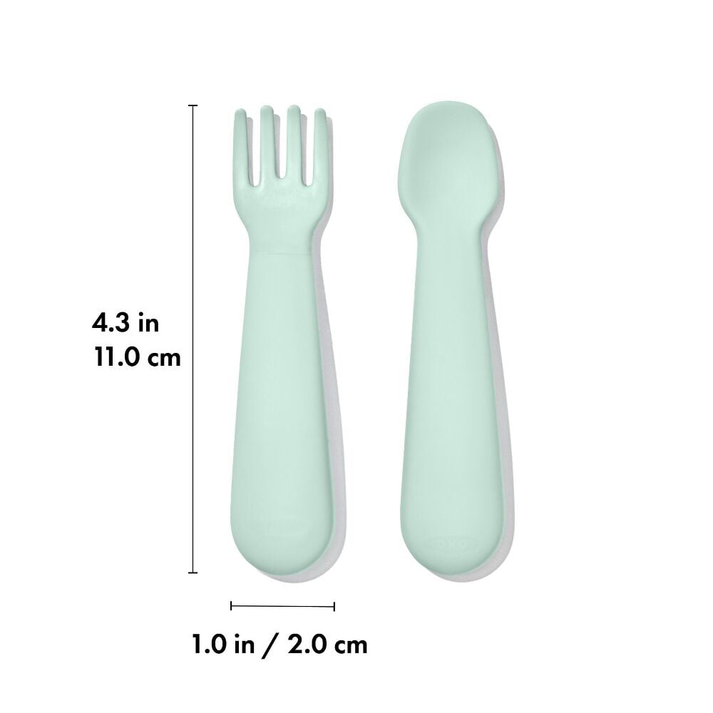 Mini Fork & Spoon Set V1