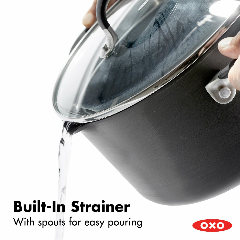 Non-Stick 6-Quart Stock Pot with Lid X0