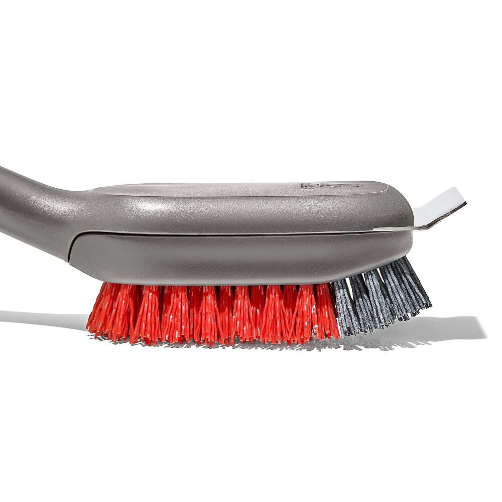 Outdoor Nylon Grill Brush Set of 2 Replacement Heads E1