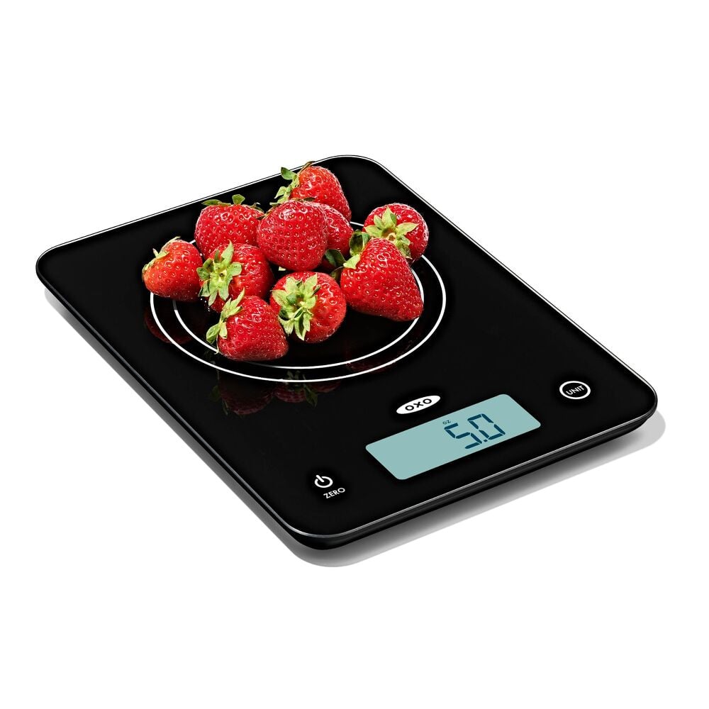 OXO Good Grips 22 lb Everyday Glass Food Scale F0