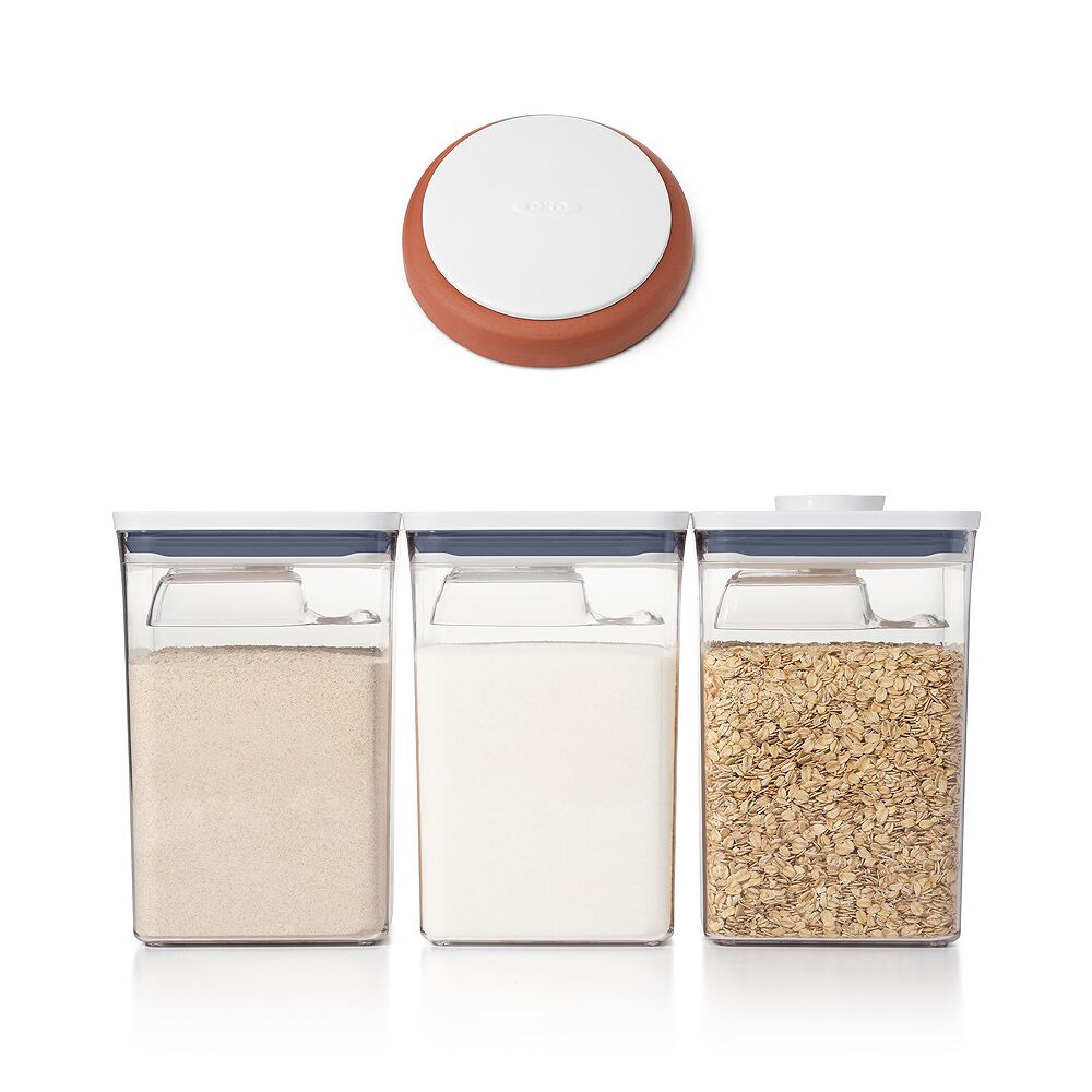 POP Brown Sugar Keeper & 6-Piece POP Container Set Bundle E9