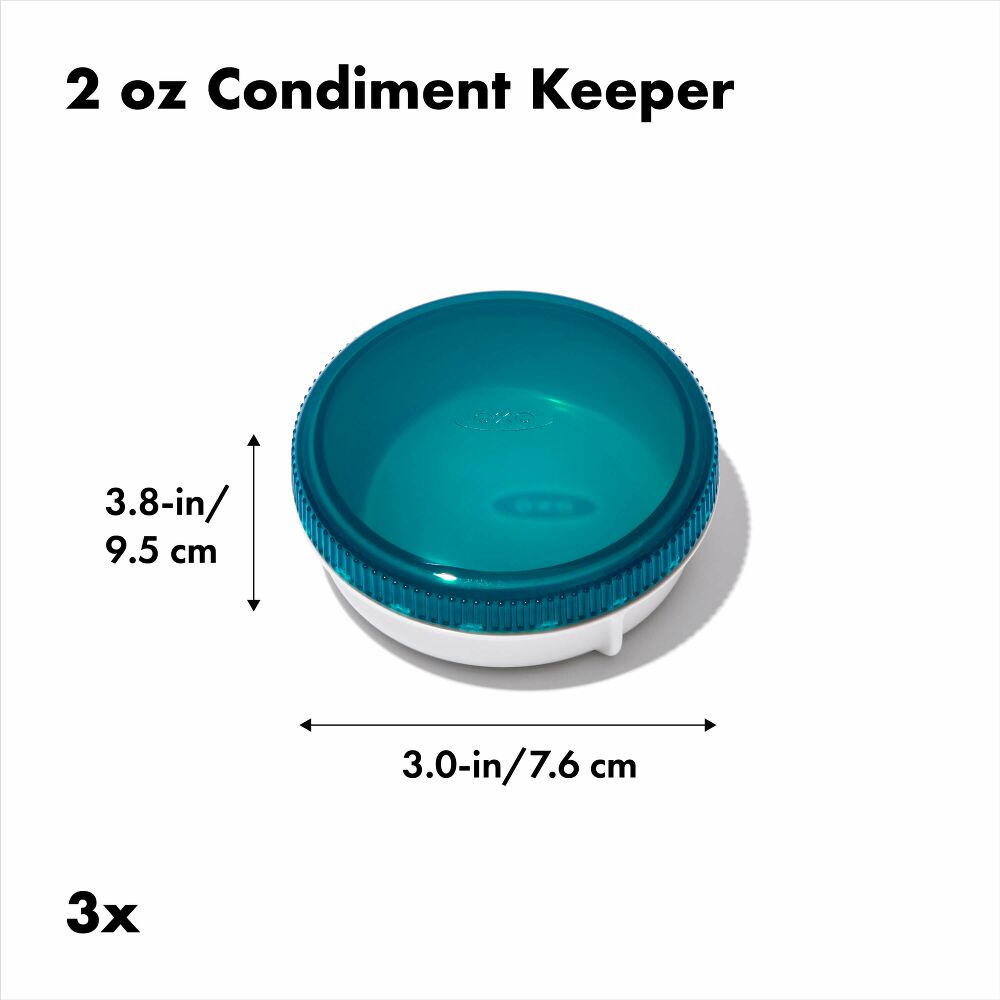 Prep & Go Condiment Keepers K3