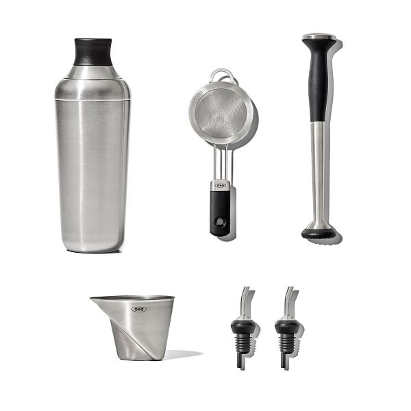 Steel 6-Piece Barware Set K4