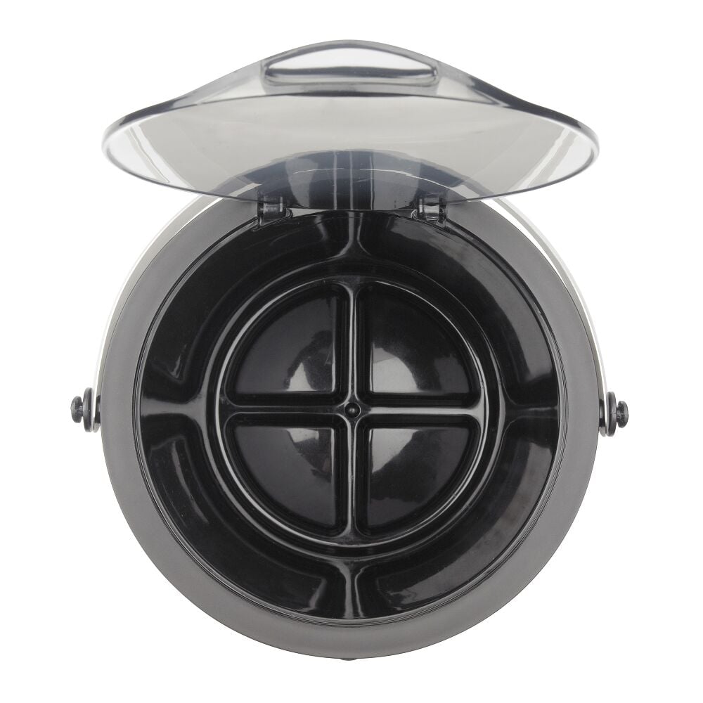 Steel Ice Bucket & Tong Set K1