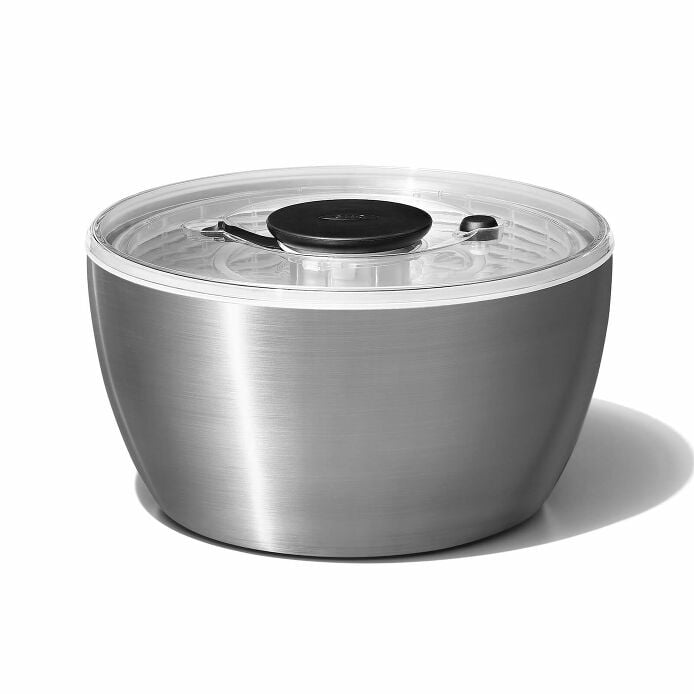 Steel Salad Spinner D9