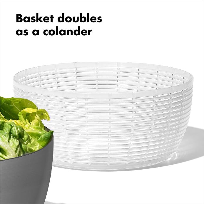 Steel Salad Spinner D9