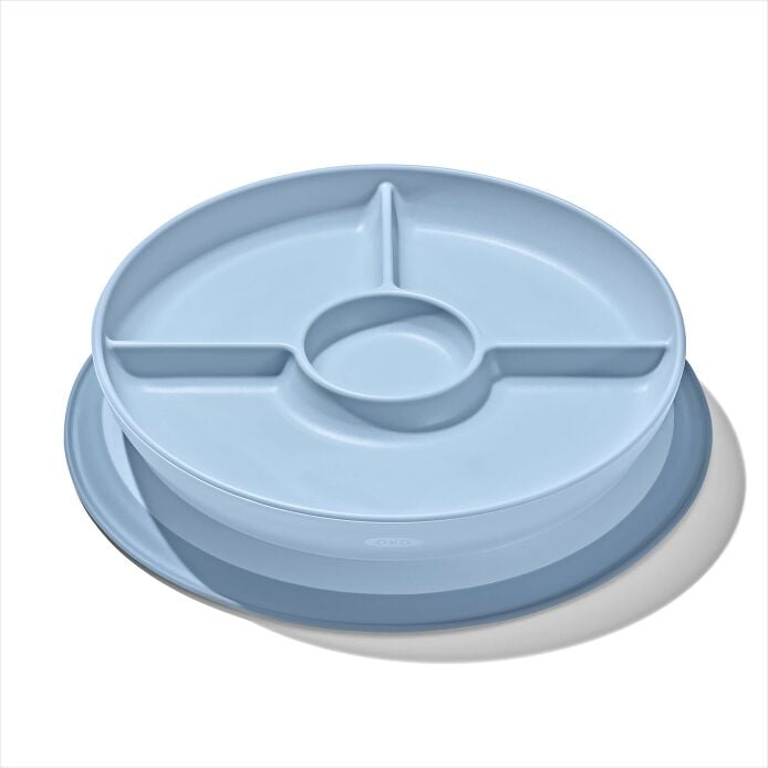 Stick & Stay Suction Divided Plate Z8