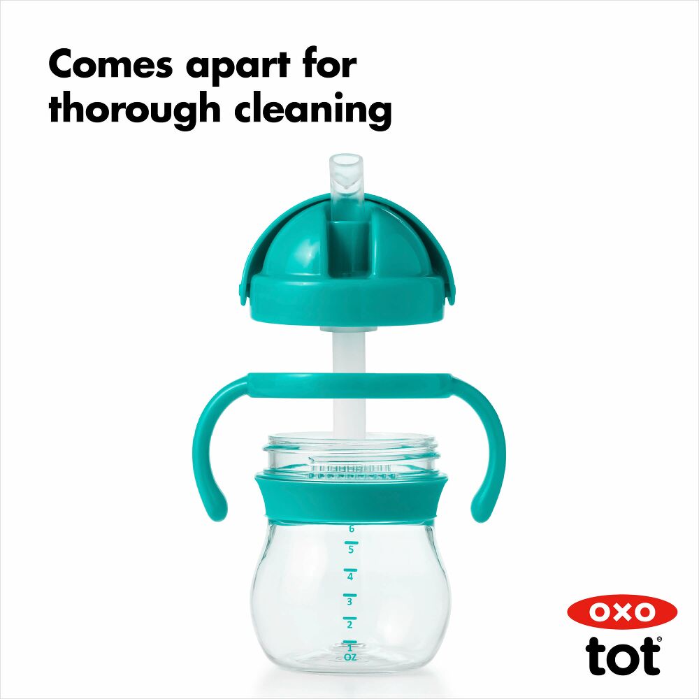 Transitions 6 Oz Straw Cup with Handles Set T0