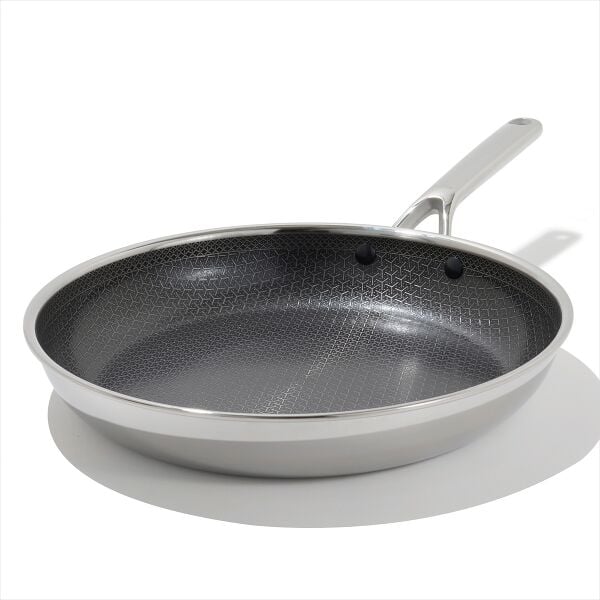 Trident Hybrid Non-Stick Stainless Steel 12 in Fry Pan Z3