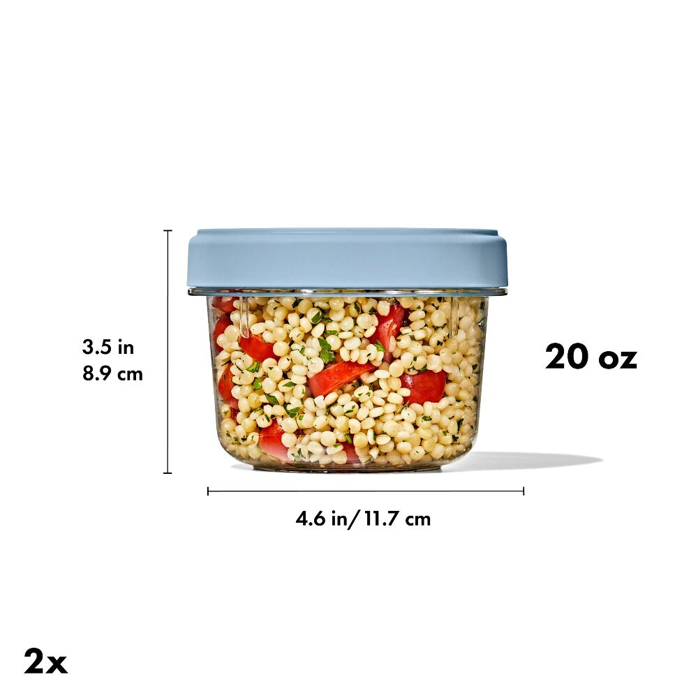 Twist & Stack Container (20 oz) – 2-Pack W2