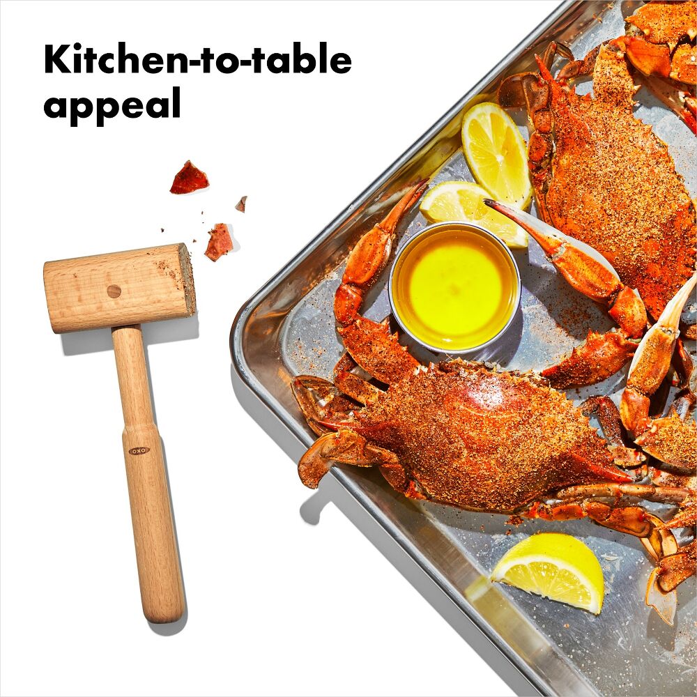 Wooden Seafood Mallet F7