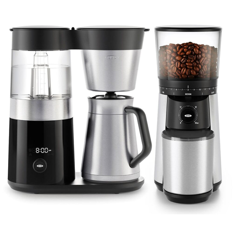 9-Cup Coffee Maker & Conical Burr Coffee Grinder Bundle N0
