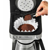 12-Cup Coffee Maker with Podless Single-Serve Function C4