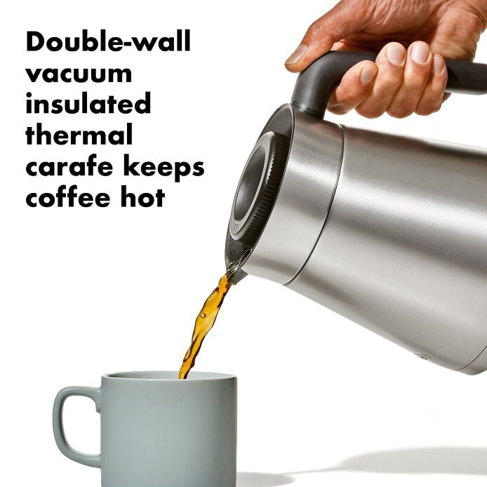 12-Cup Coffee Maker with Podless Single-Serve Function C4