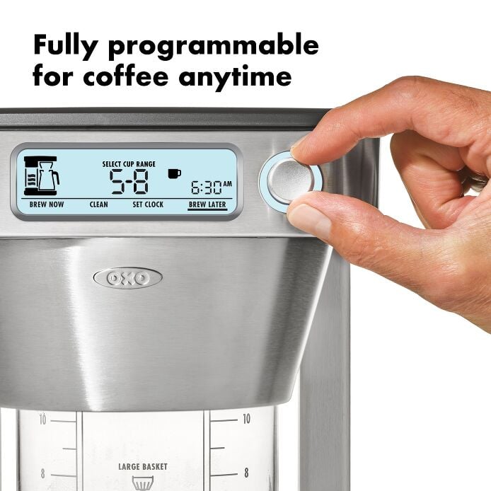 12-Cup Coffee Maker with Podless Single-Serve Function C4