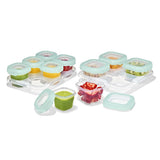 12-Piece Baby Blocks Food Storage Container Set - Opal S7
