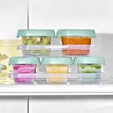 12-Piece Baby Blocks Food Storage Container Set - Opal S7