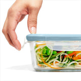 12-Piece Smart Seal Glass Container Set - Arctic Blue A2