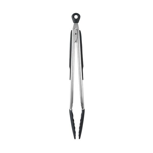 12" Tongs With Silicone Heads B1