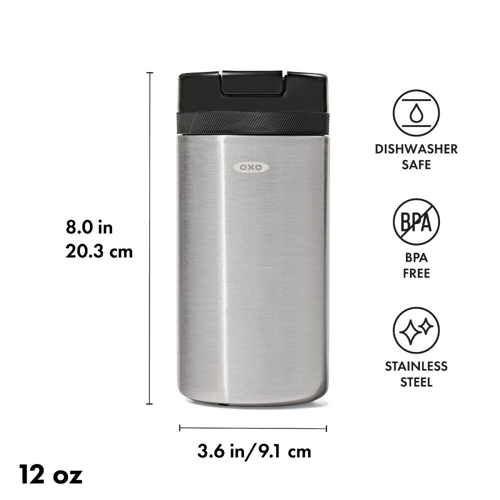 12oz Stainless Steel Coffee Storage Container R3