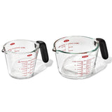 2-Cup and 4-Cup Glass Measuring Cup Set M1