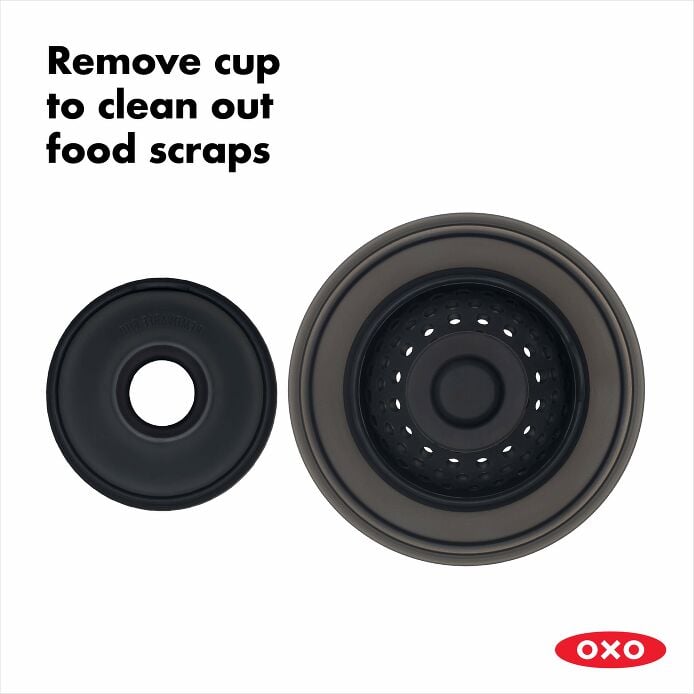 2-in-1 Silicone Sink Strainer with Stopper T4