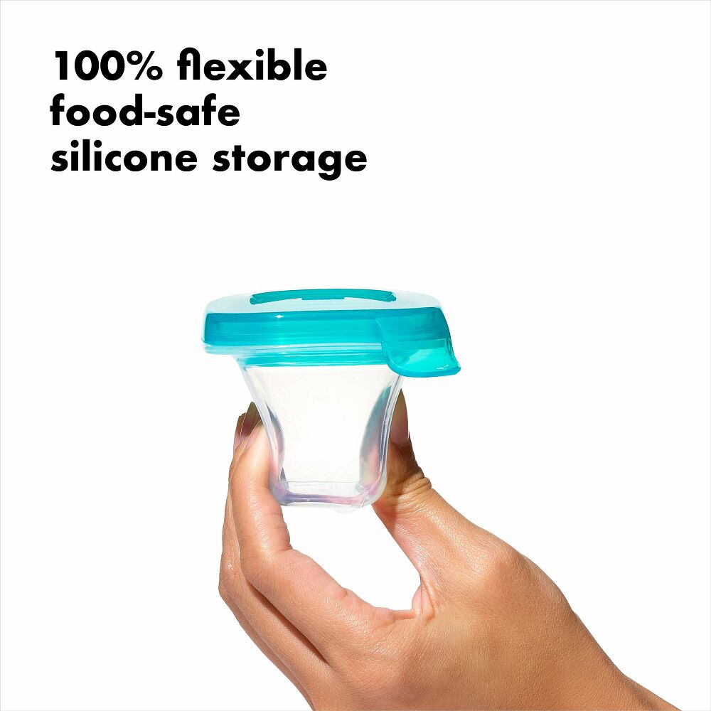 2 oz Baby Blocks™ Silicone Freezer Storage Containers A8