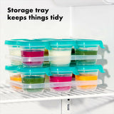 2 oz Baby Blocks™ Silicone Freezer Storage Containers A8