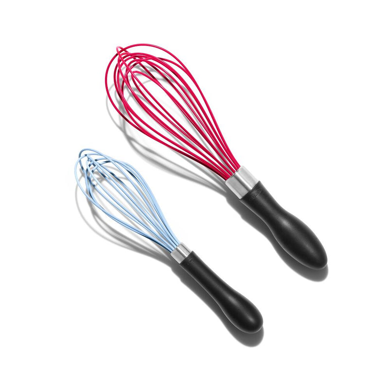 2 Pc Silicone Whisk Set P1