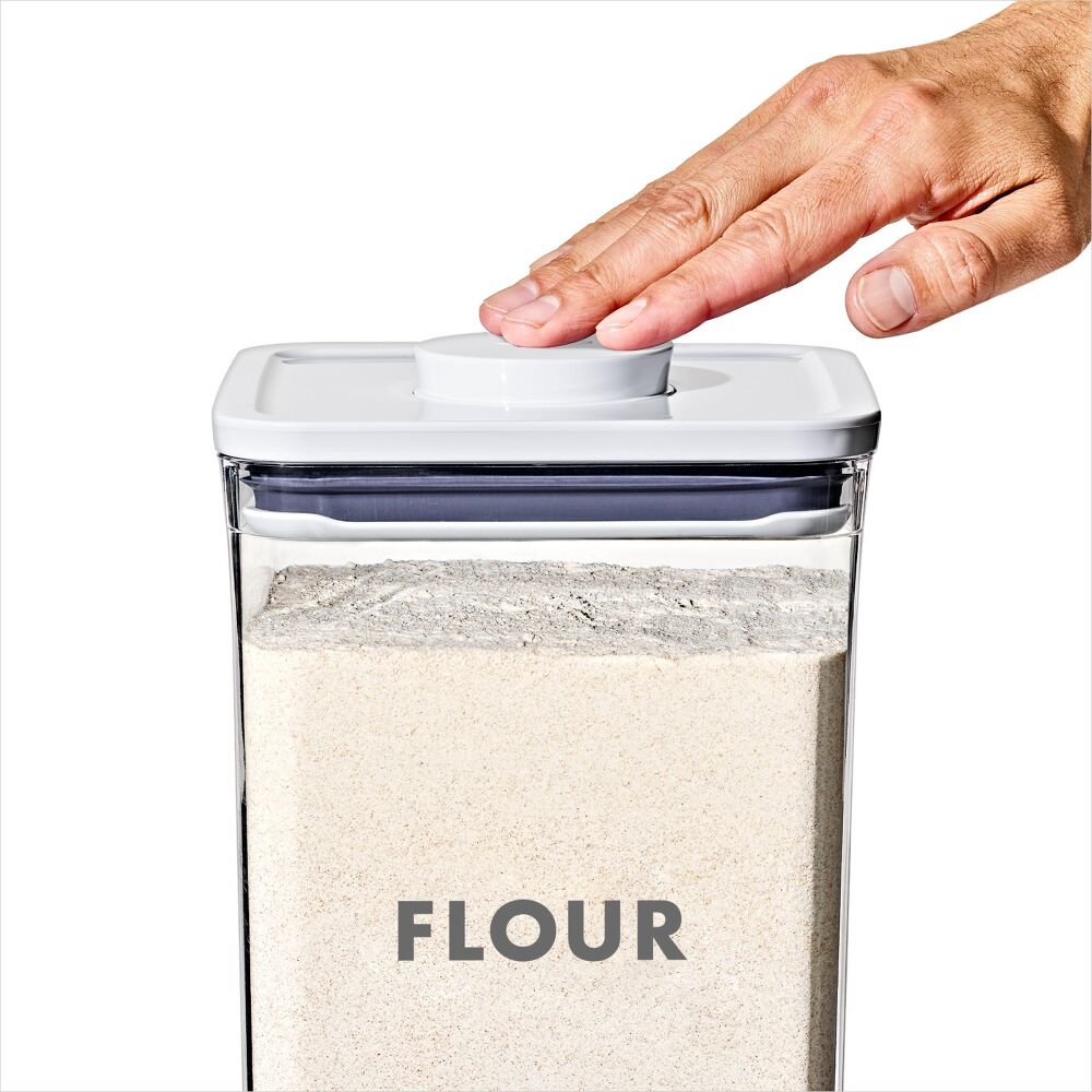 2-Piece Prelabeled POP Container Set with Scoop O8