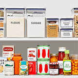 2-Piece Prelabeled POP Container Set with Scoop O8