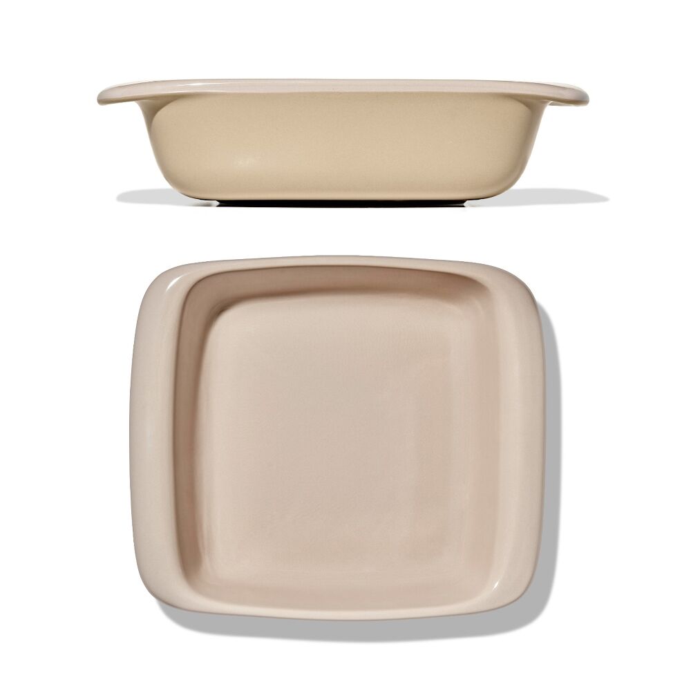 2 Qt Square Stoneware Baking Dish Y1