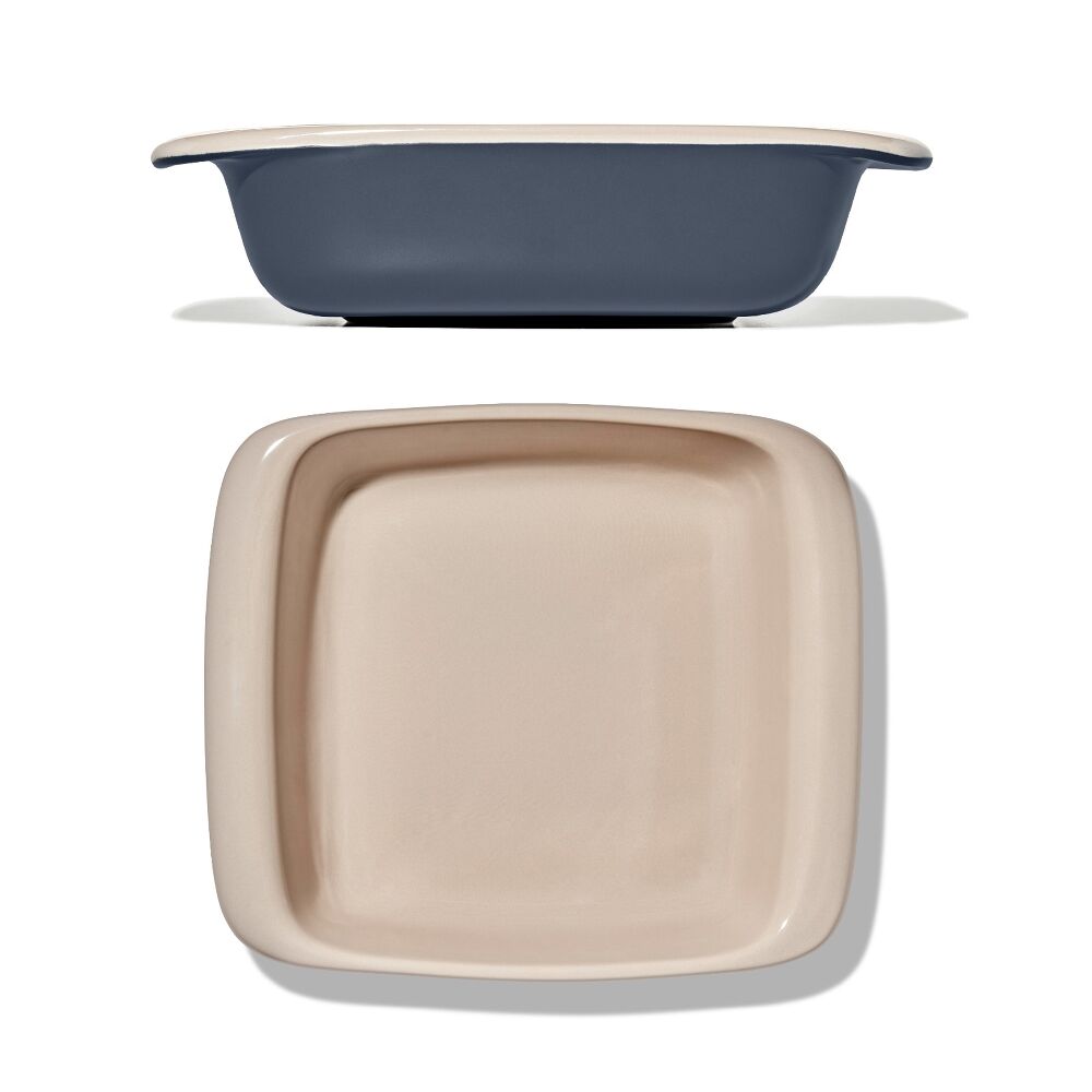 2 Qt Square Stoneware Baking Dish Y1