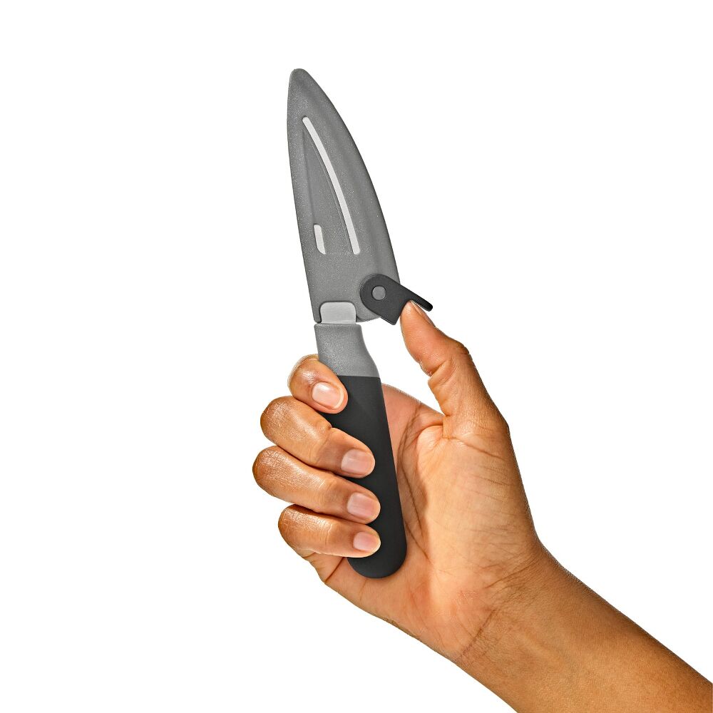 3.5 in Paring Knife with Locking Sheath K7
