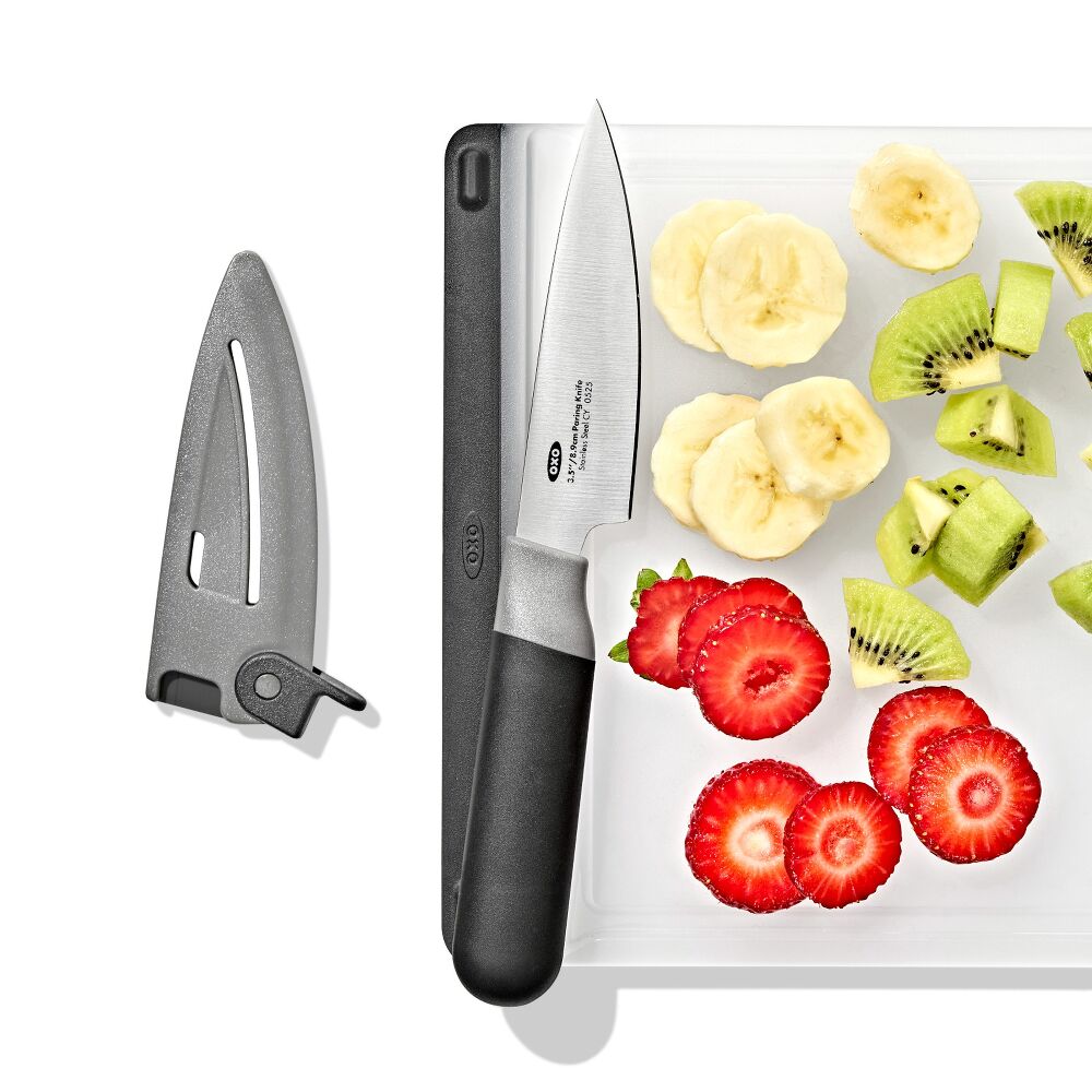 3.5 in Paring Knife with Locking Sheath K7