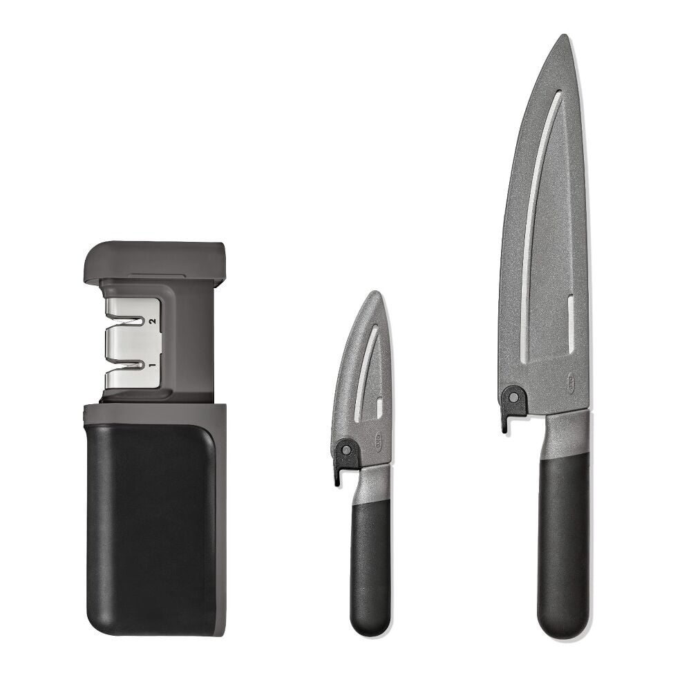 3-Piece Knife & Sharpener Set N9