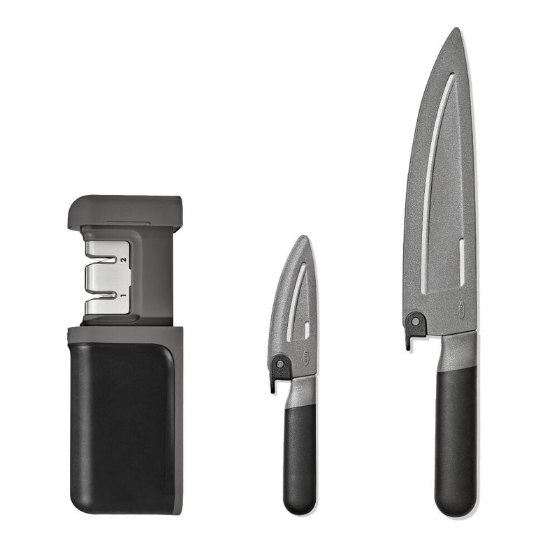 3-Piece Knife & Sharpener Set N9