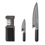 3-Piece Knife & Sharpener Set N9