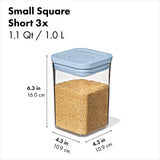 3-Piece POP Container Set with Mini Scoops H1