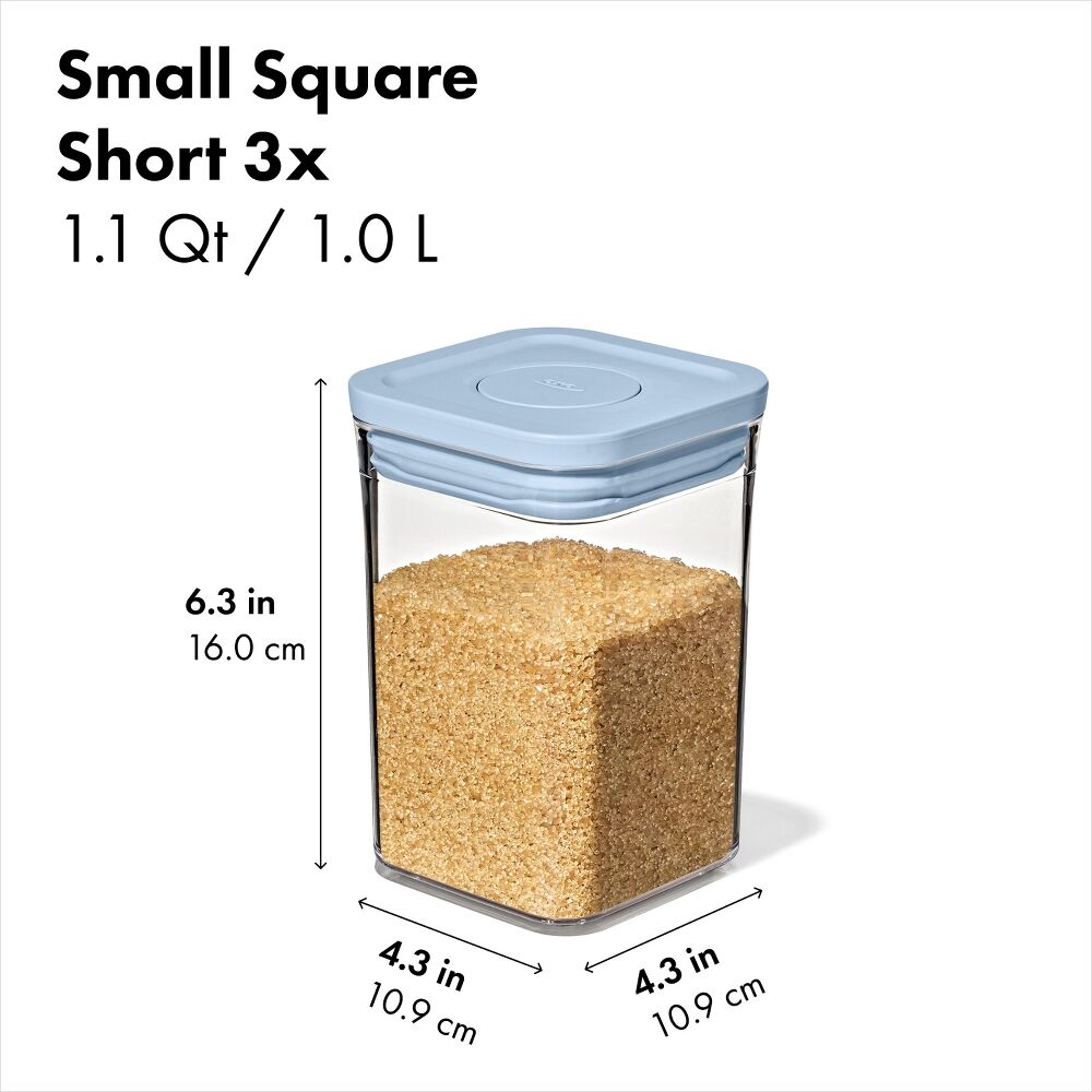 3-Piece POP Container Set with Mini Scoops H1