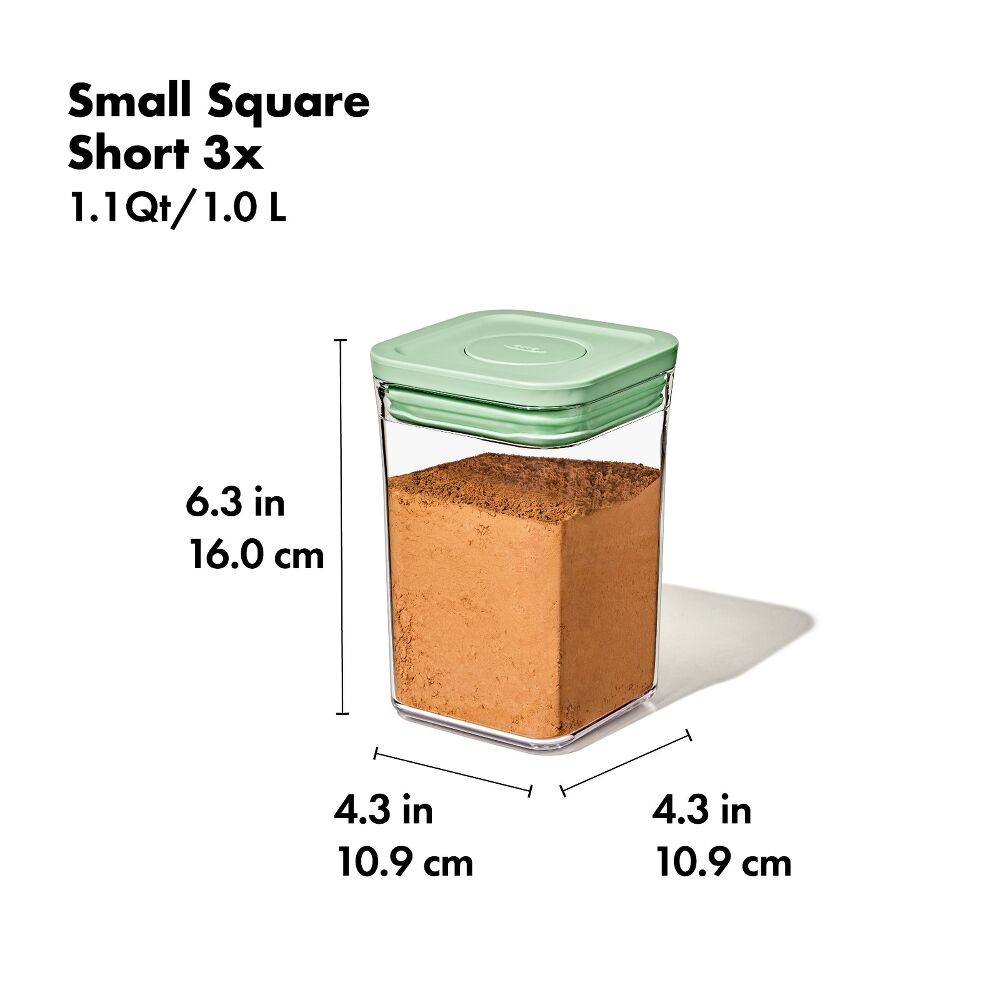 3-Piece POP Container Set with Mini Scoops H1