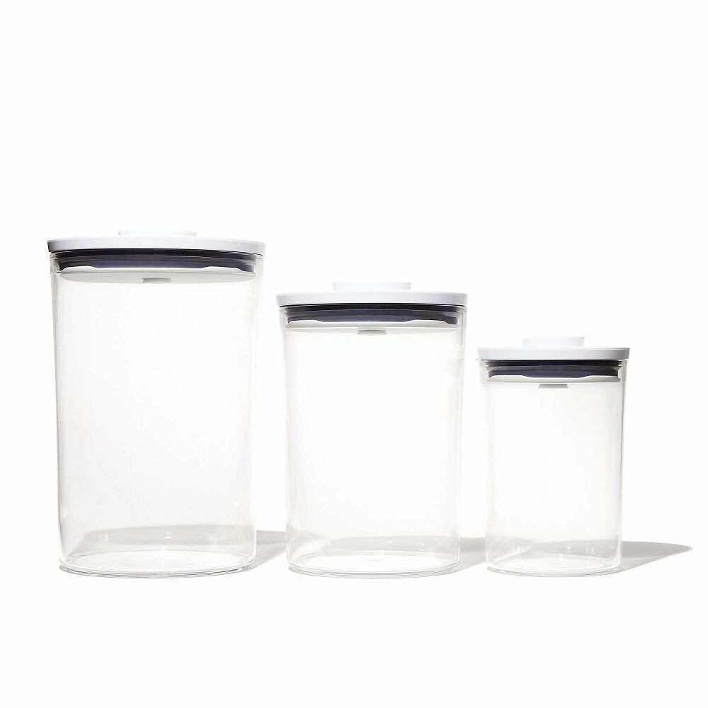 3-Piece POP Round Canister Graduated Set X9