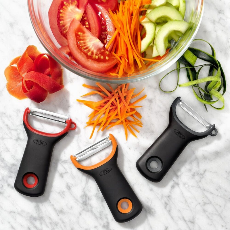 3-Piece Prep Peeler Set, Assorted Blades W6