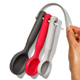 3-Piece Silicone Cookie Scoop Set B6
