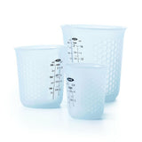 3 Piece Squeeze & Pour Silicone Measuring Cup Set D5