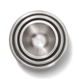 3-Piece Stainless Steel Mixing Bowl Set - Blue/Gray Q9