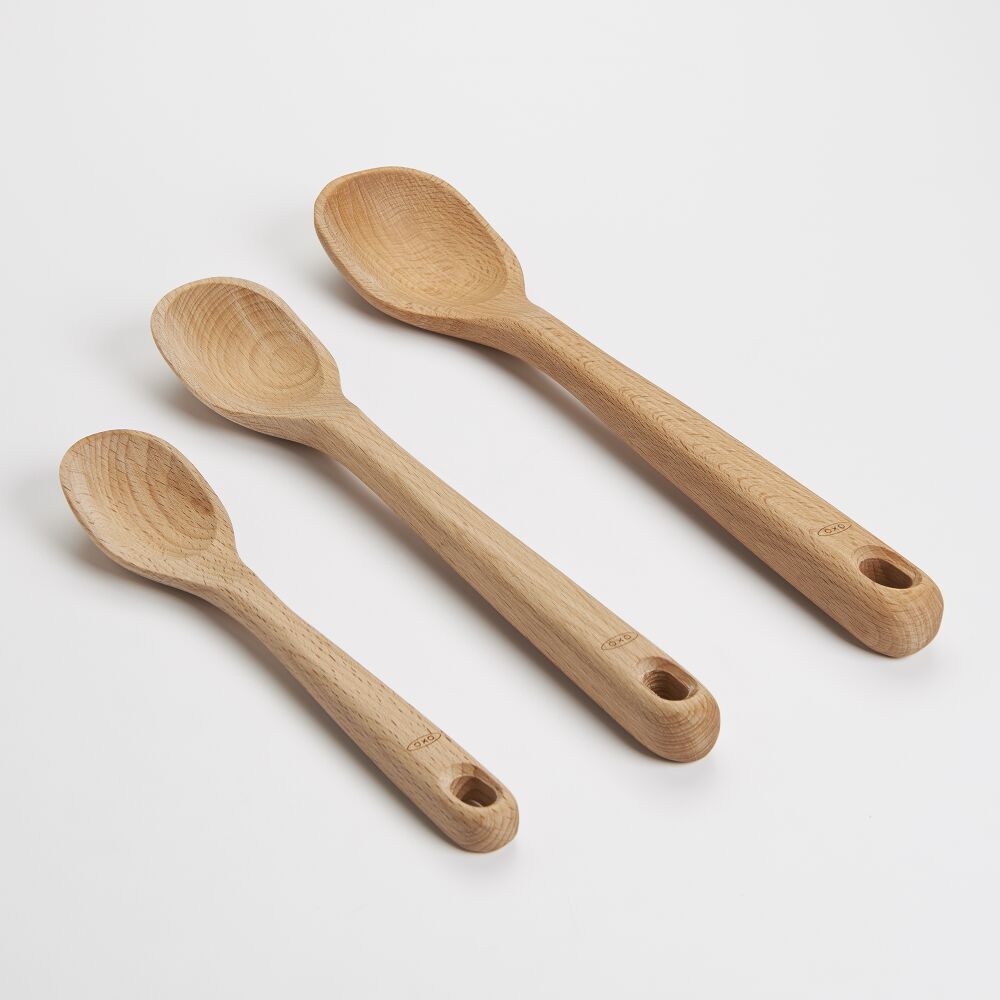 3 Piece Wooden Spoon Set O9